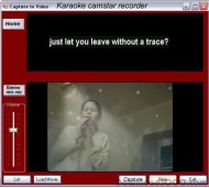 karaoke camstar recorder screenshot